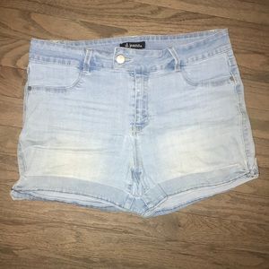 Jean shorts